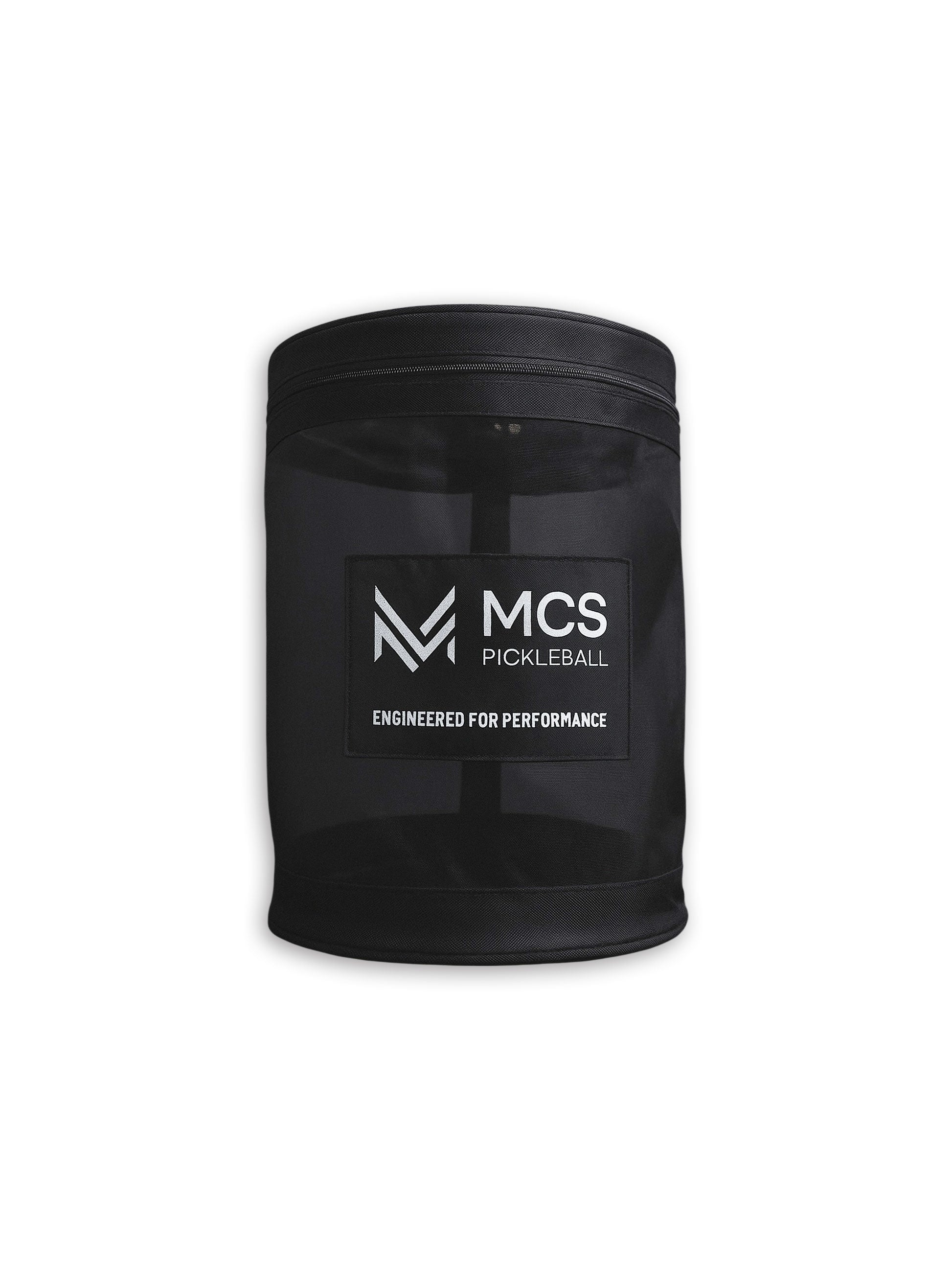 MCS Pickleball Ball Storage Bin Mesh Bag Holds 45 Balls