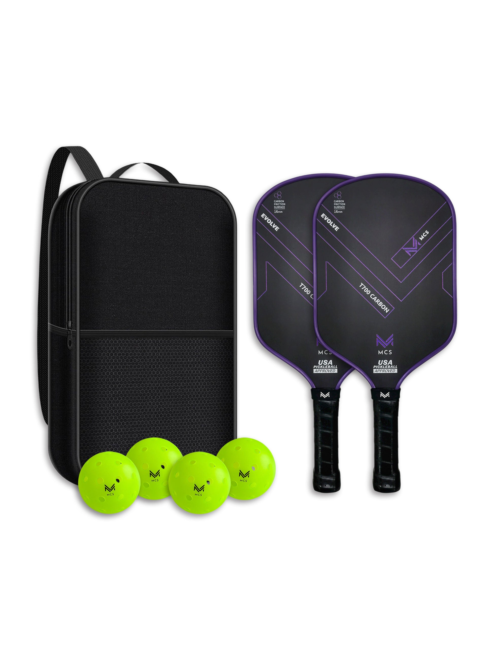MCS EVOLVE T700 Carbon Pickleball Paddle