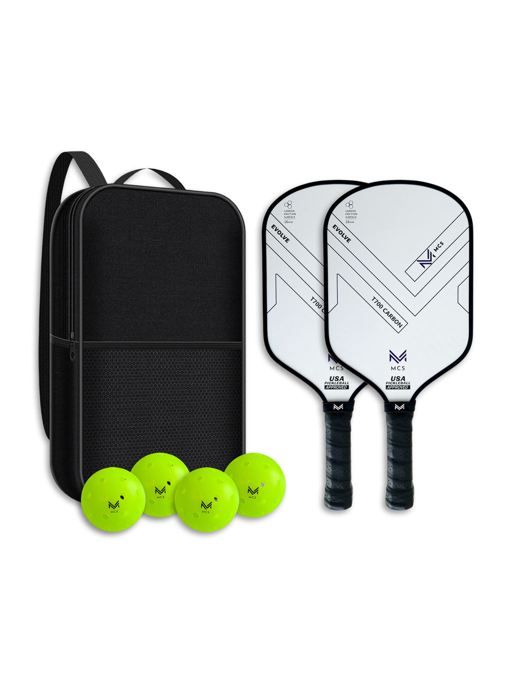 MCS EVOLVE T700 Carbon Pickleball Paddle
