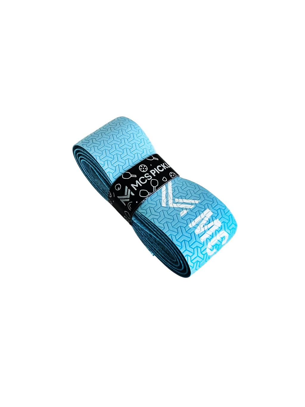 MCS 3D Ergonomic Paddle Grip PU Leather Non-Slip Sweat-Absorbing