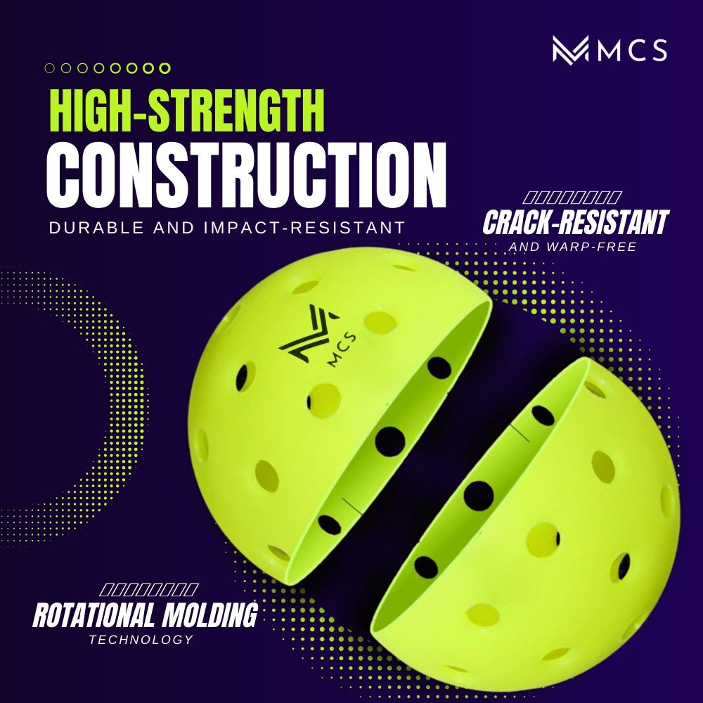 MCS Tournament Grade 40 Holes Pickleball