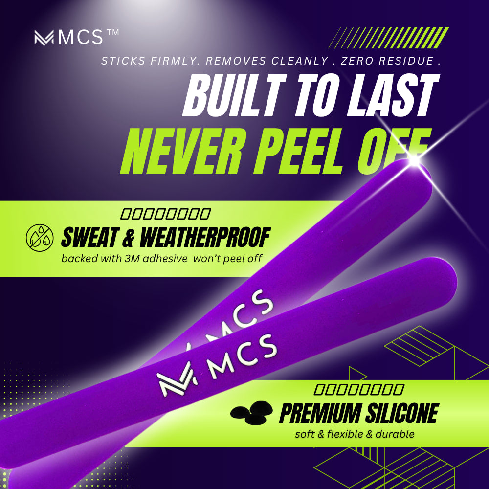 MCS Silicone Paddle Weight Tape 4g