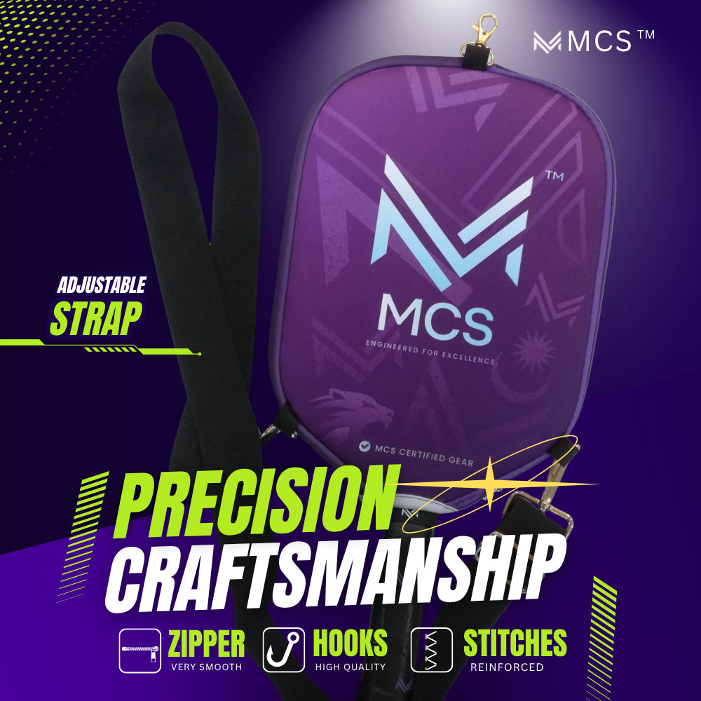 MCS Pickleball Paddle Cover Dual Sided Design | Neoprene Material