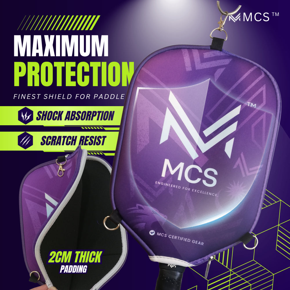 MCS Pickleball Paddle Cover Dual Sided Design | Neoprene Material