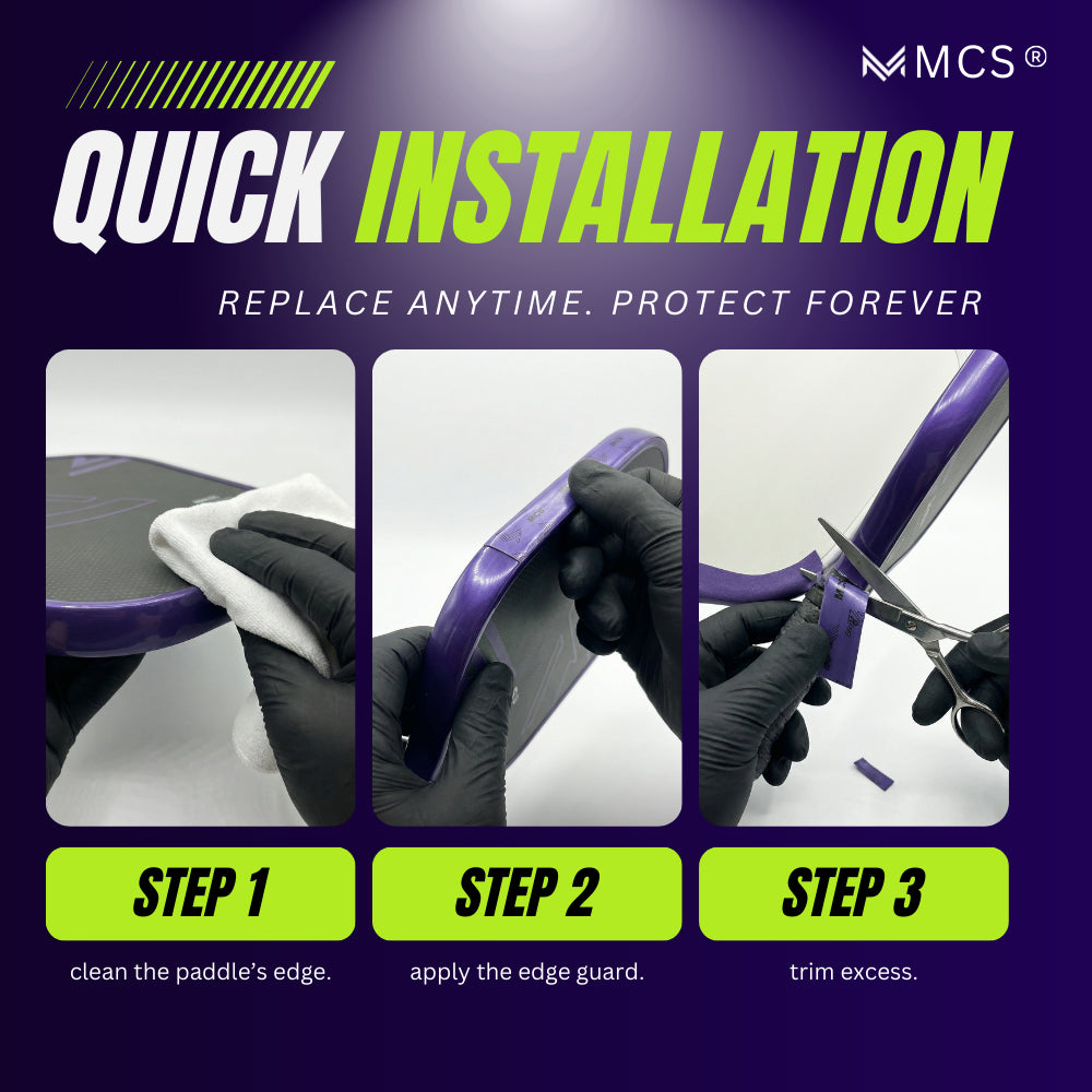 MCS PICKLEBALL Pickleball Edge Guard 16mm