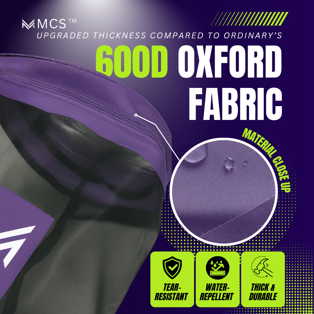 MCS Pickleball Ball Storage Bin Mesh Bag Holds 45 Balls