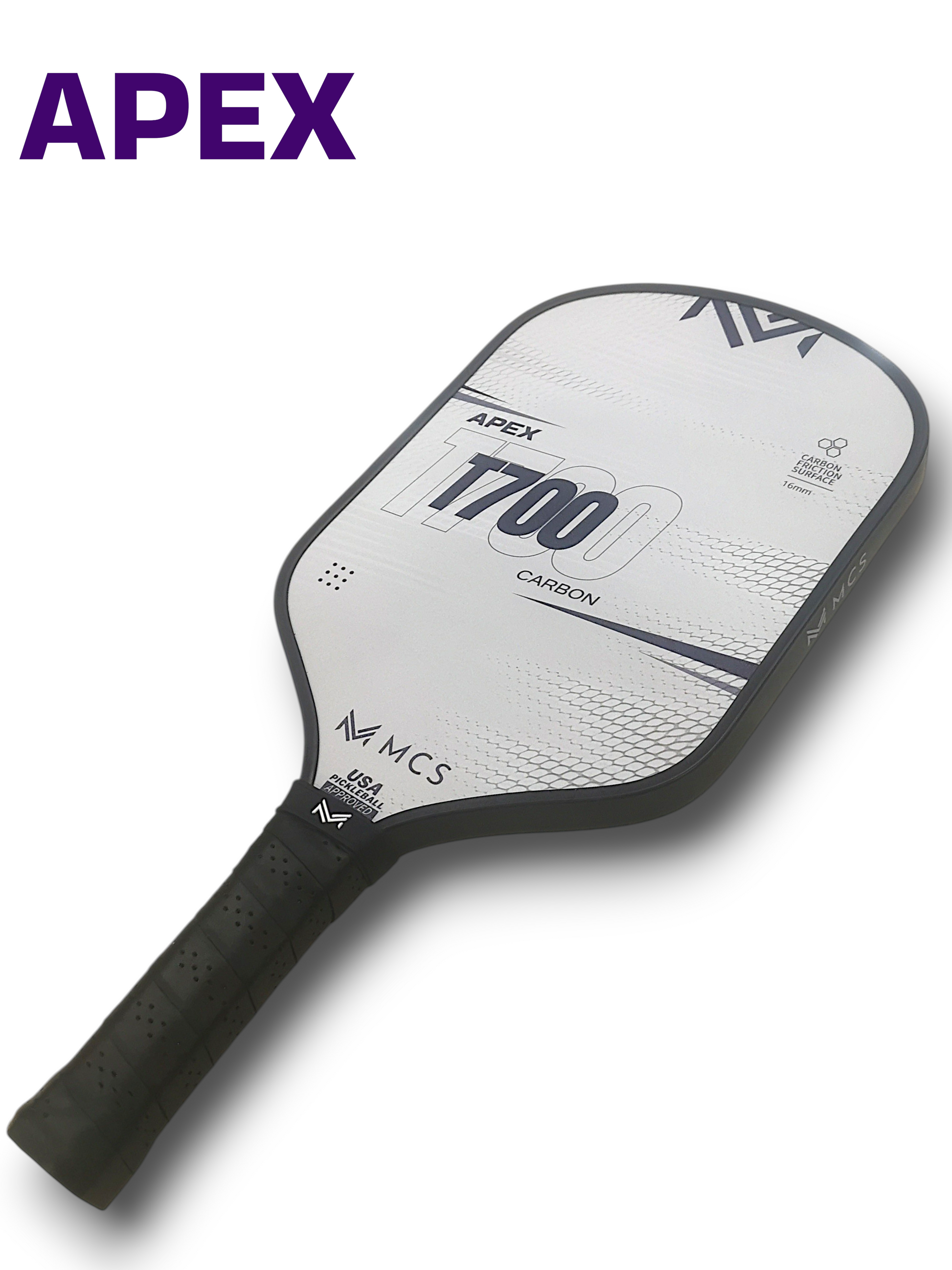 MCS APEX T700 Carbon Pickleball Paddle