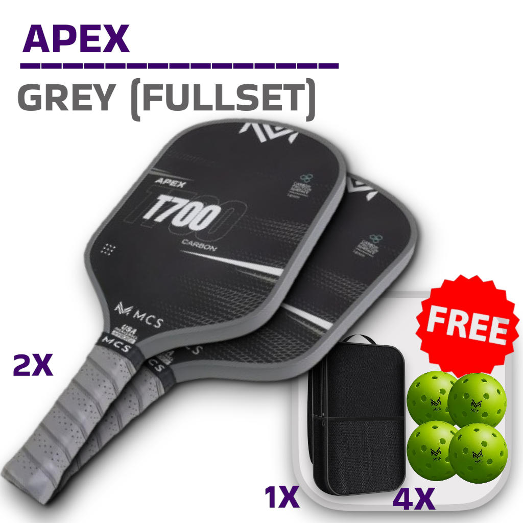 MCS APEX T700 Carbon Pickleball Paddle