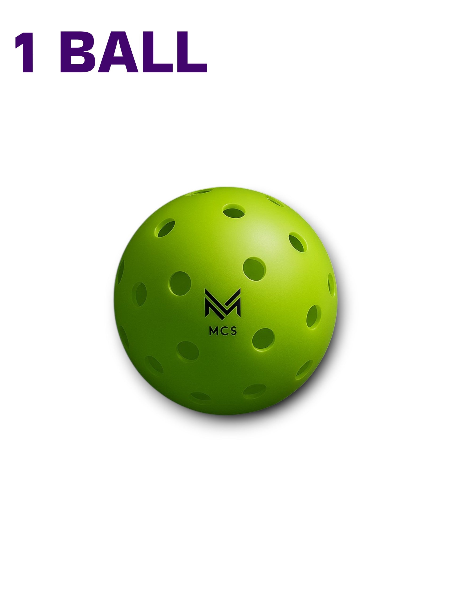 MCS Tournament Grade 40 Holes Pickleball
