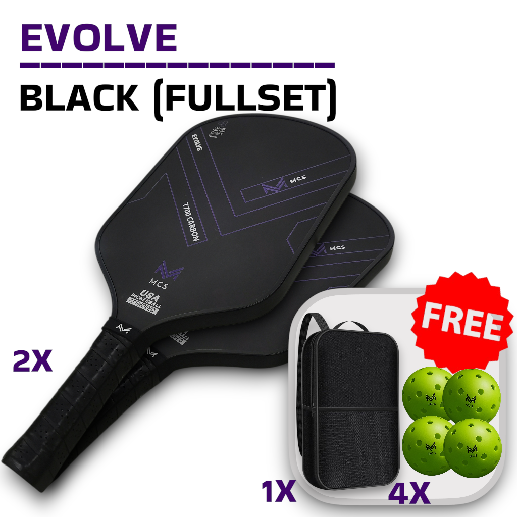 MCS EVOLVE T700 Carbon Pickleball Paddle